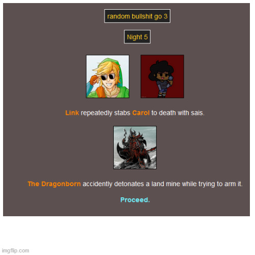 Part 19: night 5 | image tagged in hunger games | made w/ Imgflip meme maker