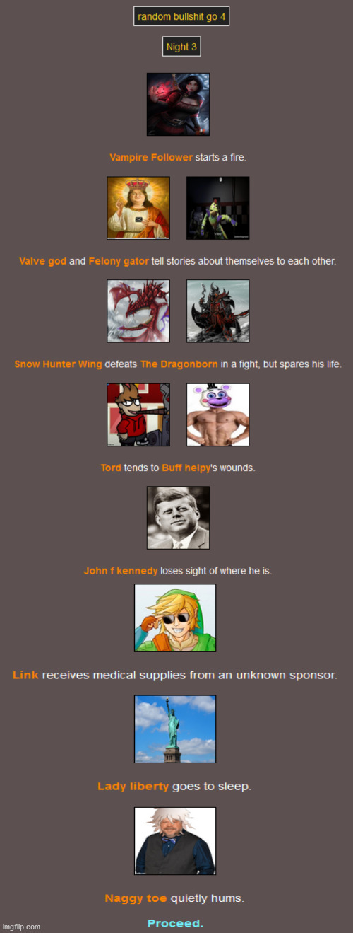 Part 10: night 3 | image tagged in memes,blank transparent square | made w/ Imgflip meme maker