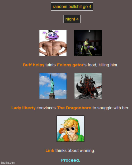 Part 14: night 4 | image tagged in memes,blank transparent square | made w/ Imgflip meme maker