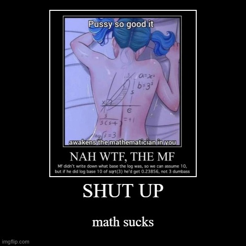 made w/ Imgflip demotivational maker