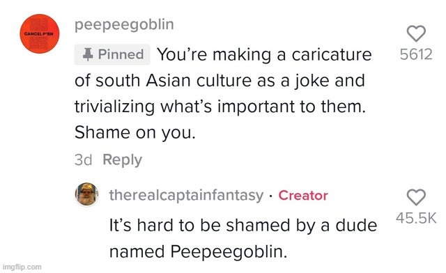 peepeegoblin | made w/ Imgflip meme maker