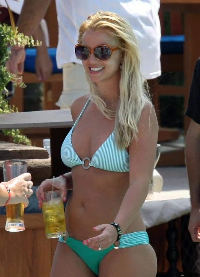 High Quality Britney Spears Bikini Blank Meme Template