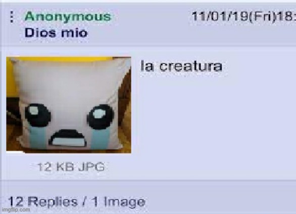 la creatura | made w/ Imgflip meme maker