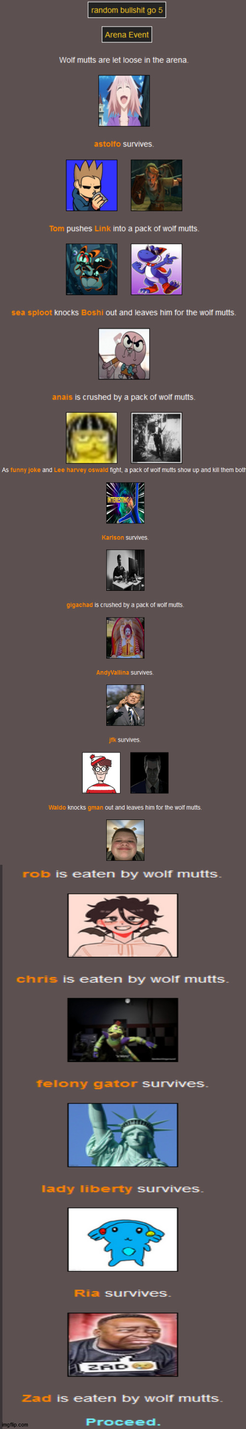 Part 3: arena event | image tagged in memes,blank transparent square | made w/ Imgflip meme maker