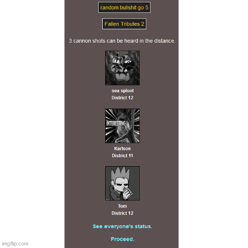 fallen tributes 2 | image tagged in memes,blank transparent square | made w/ Imgflip meme maker