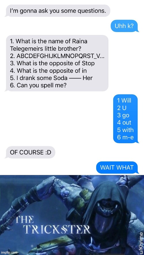 How to get a GF/BF | image tagged in the trickster | made w/ Imgflip meme maker