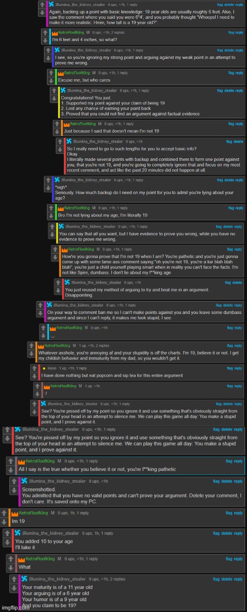 Here are all the screenshots I could get, for those who asked | made w/ Imgflip meme maker