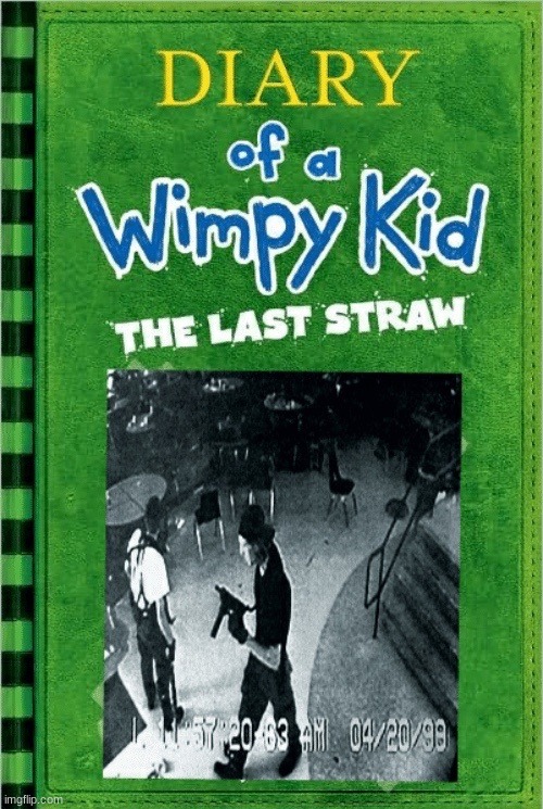 the last straw | image tagged in diary of a wimpy kid,dark,dark humor,funny,barney will eat all of your delectable biscuits | made w/ Imgflip meme maker