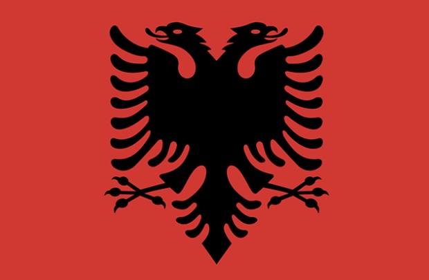 Albania flag Blank Meme Template