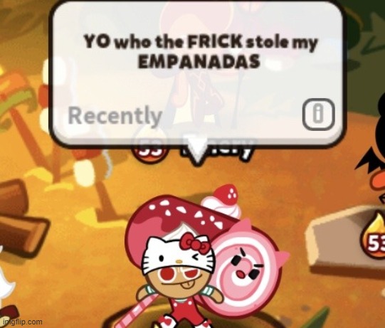 Who stole his empanadas | made w/ Imgflip meme maker