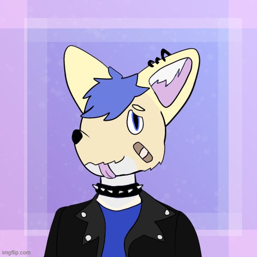 Terry the fennec fox | image tagged in furry,art,drawing | made w/ Imgflip meme maker