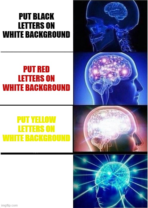 how-to-put-letters-color-in-white-imgflip