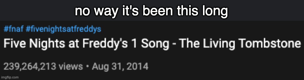 no way it's been this long | made w/ Imgflip meme maker