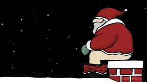 Santa takes a dump Blank Meme Template