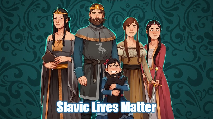 Yes, Your Grace | Slavic Lives Matter | image tagged in yes your grace,slavic lives matter | made w/ Imgflip meme maker