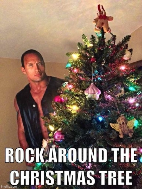 Rock | . | image tagged in merry christmas | made w/ Imgflip meme maker