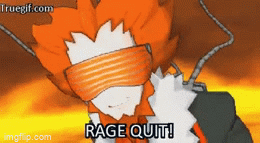 rage quit animated gif