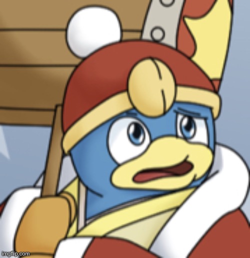 King Dedede confused | image tagged in king dedede confused | made w/ Imgflip meme maker