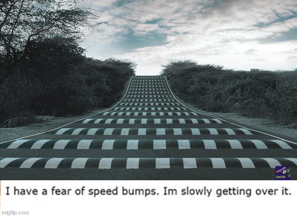 ......... | image tagged in speed bumps bumpy road ahead,eye roll | made w/ Imgflip meme maker