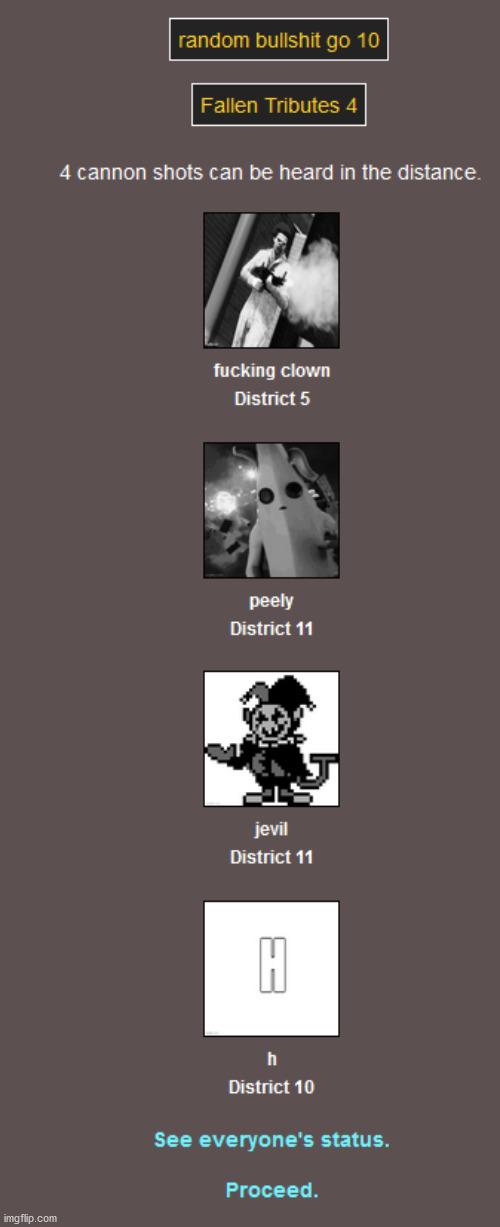 image tagged in hunger games | made w/ Imgflip meme maker