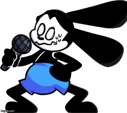 image tagged in scared oswald the lucky rabbit | made w/ Imgflip meme maker