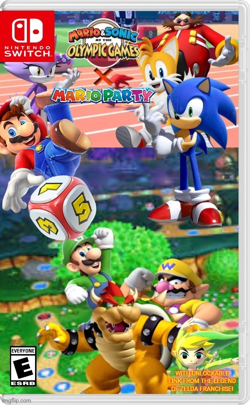 Mario & Sonic the Hedgehog  Mario bros party, Mario bros, Super