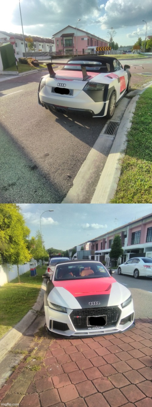 a cool car i saw outside when i was working with my dad couple days ago. | made w/ Imgflip meme maker