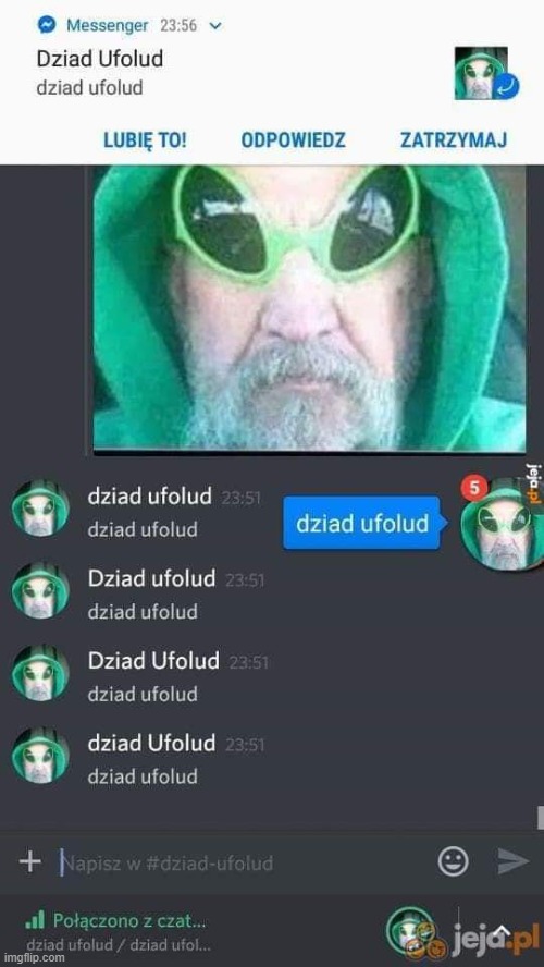 Dziad Ufolud | made w/ Imgflip meme maker