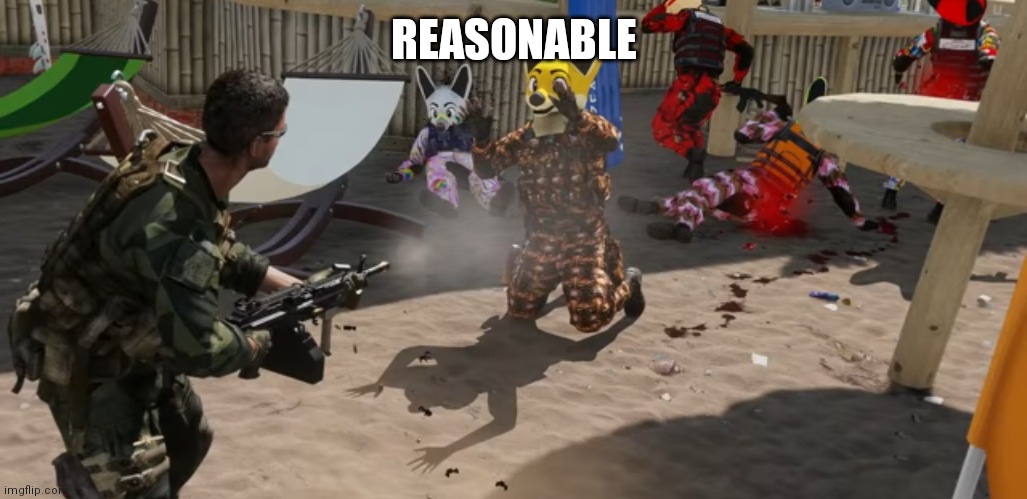 lol | REASONABLE | image tagged in furry,lol | made w/ Imgflip meme maker