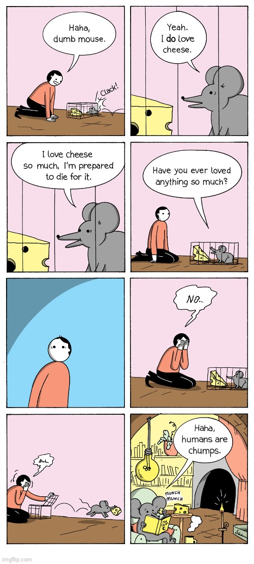 Mouse cheese | image tagged in mouse,cheese,comics/cartoons,comics,comic,mice | made w/ Imgflip meme maker