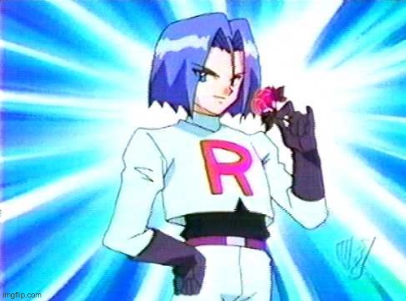 Team rocket James | image tagged in team rocket james | made w/ Imgflip meme maker