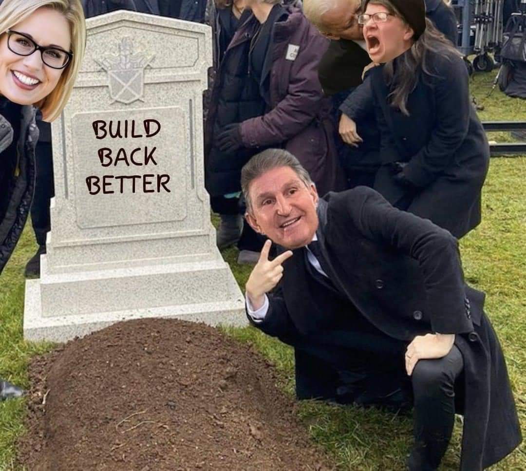 Manchin last words for Biden’s BBB Blank Meme Template