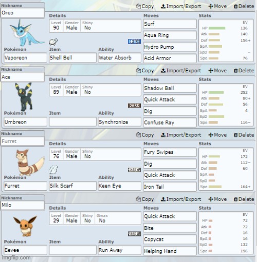 my pokemon | image tagged in pokemon | made w/ Imgflip meme maker