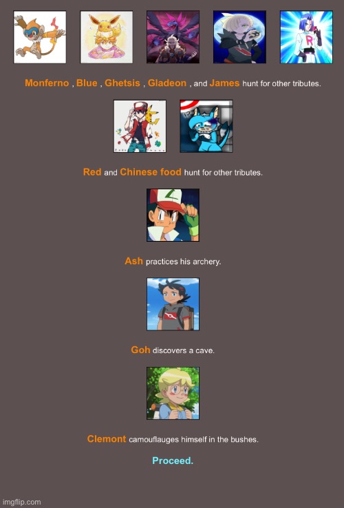 Monferno , Blue , Ghetsis , Gladeon , and James Want to catch some Pokémon | made w/ Imgflip meme maker