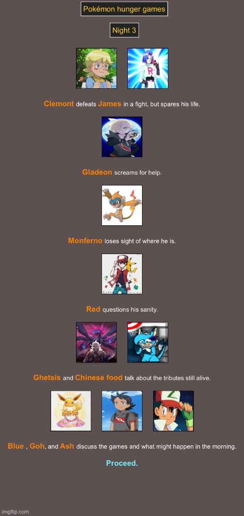 Clemont defeats James Pokémons | made w/ Imgflip meme maker