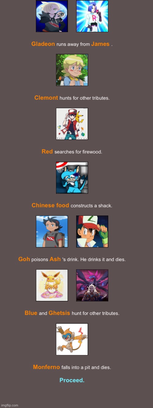 Goh has had enough of ashes bullshit and Gladeons Pokémon fainted and James wants to battle him | made w/ Imgflip meme maker