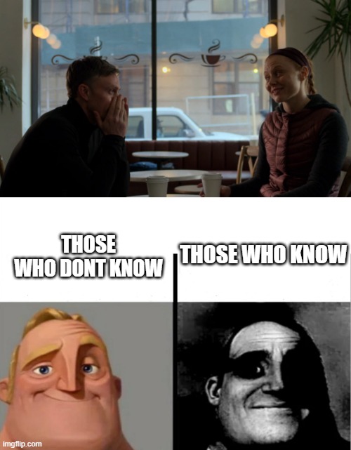 Daredevil Season 3 | THOSE WHO DONT KNOW; THOSE WHO KNOW | image tagged in teacher's copy | made w/ Imgflip meme maker