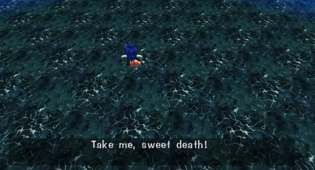 Sonic take me sweet death Blank Meme Template