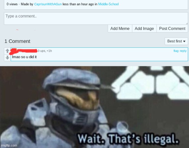 :) | image tagged in wait that s illegal | made w/ Imgflip meme maker