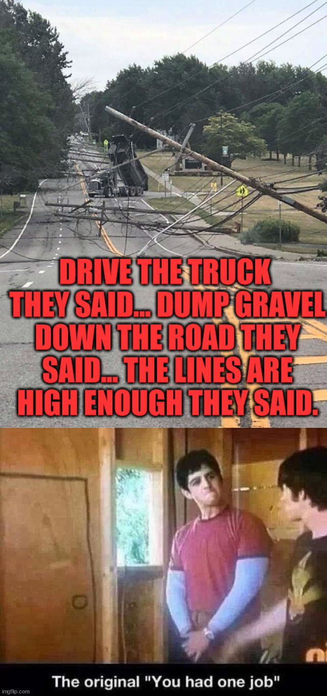 image tagged in you had one job | made w/ Imgflip meme maker