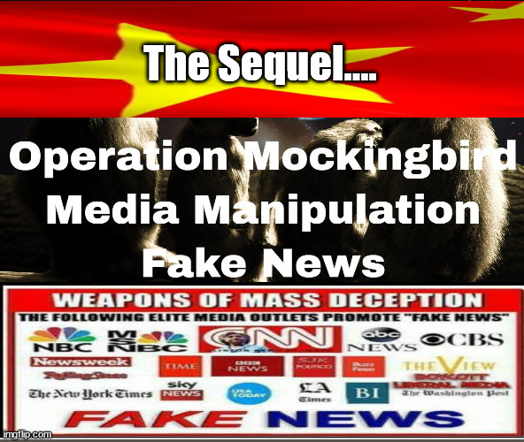 Operation Mockingbird...the Sequel... | The Sequel.... | image tagged in cia,operation mockingbird,democrats,evil,fake belief | made w/ Imgflip meme maker