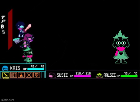 Blank Deltarune Battle | image tagged in blank deltarune battle | made w/ Imgflip meme maker