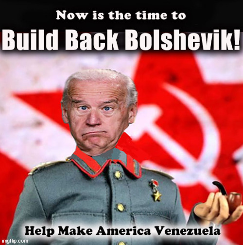 Build Back Better Bolshevik | image tagged in memes,joe manchin,biden,build back better,socialist communist,senate | made w/ Imgflip meme maker