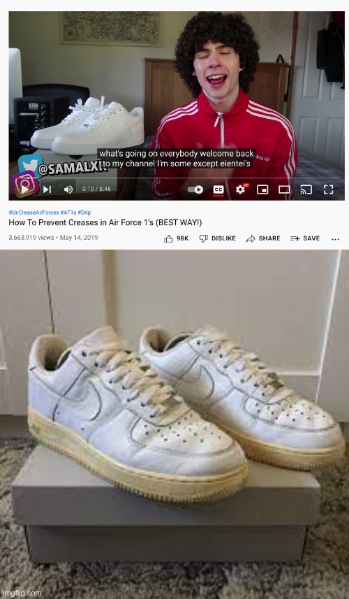 The 3.6 Mil peep's Air forces BEfore watching this video | image tagged in air force | made w/ Imgflip meme maker