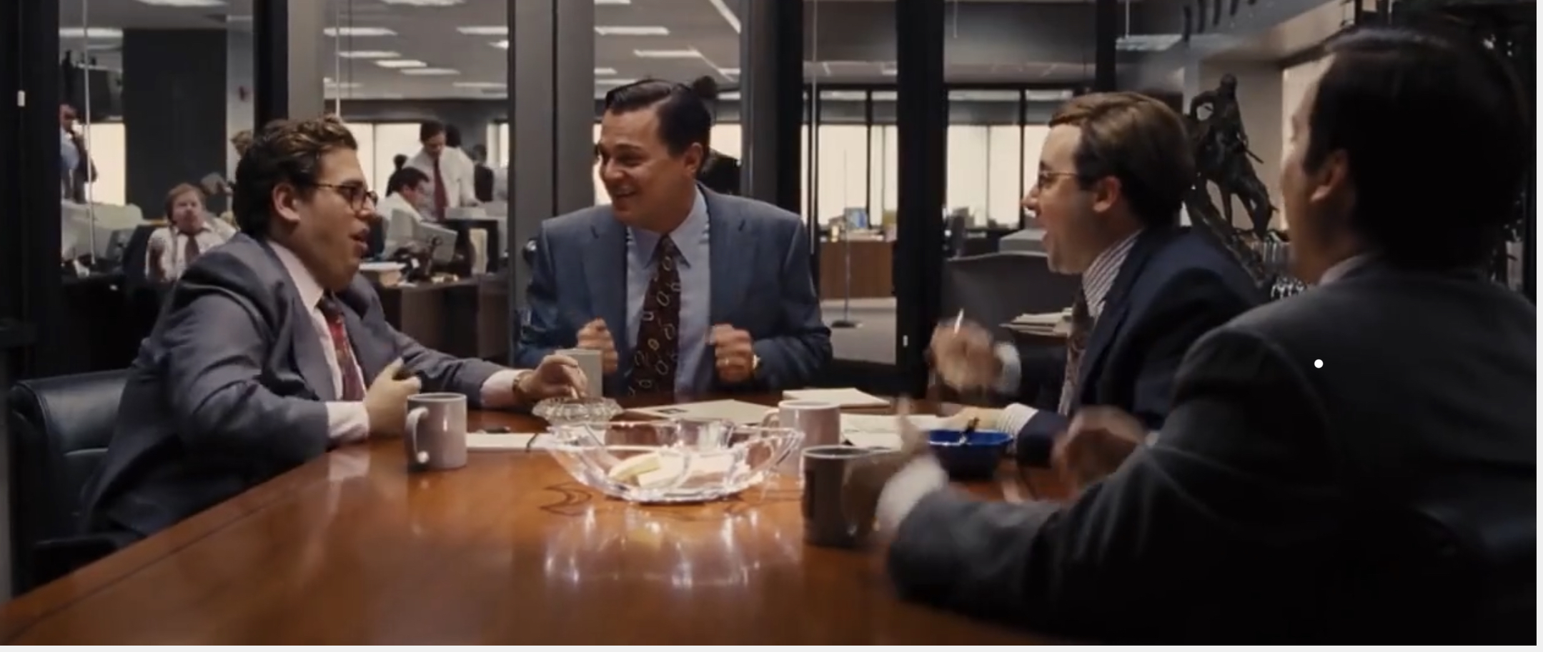 One of us wolf of wall street gif
