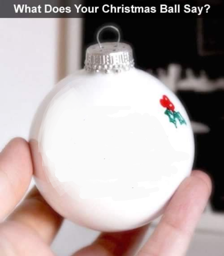 Christmas ornament Blank Meme Template