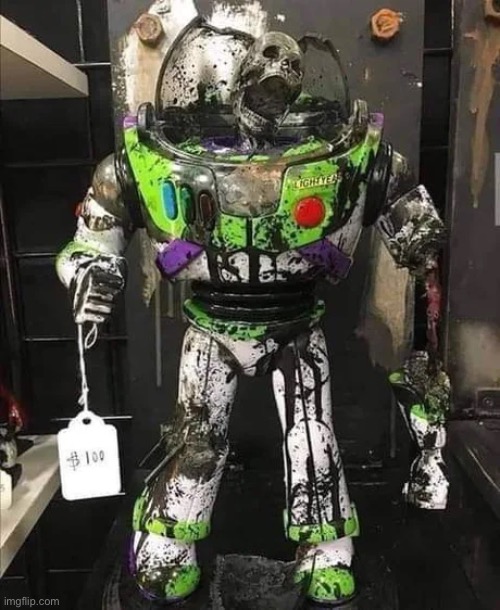 he went infinity and beyond | made w/ Imgflip meme maker