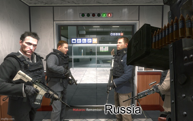 Remember, No Russian | Russia | image tagged in remember no russian | made w/ Imgflip meme maker