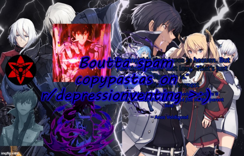 Illumina very high effort temp | Boutta spam copypastas on r/depressionventing >:) | image tagged in illumina very high effort temp | made w/ Imgflip meme maker
