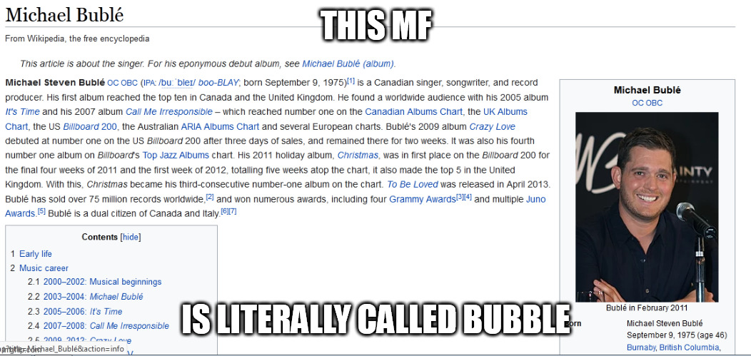 THIS MF; IS LITERALLY CALLED BUBBLE | made w/ Imgflip meme maker